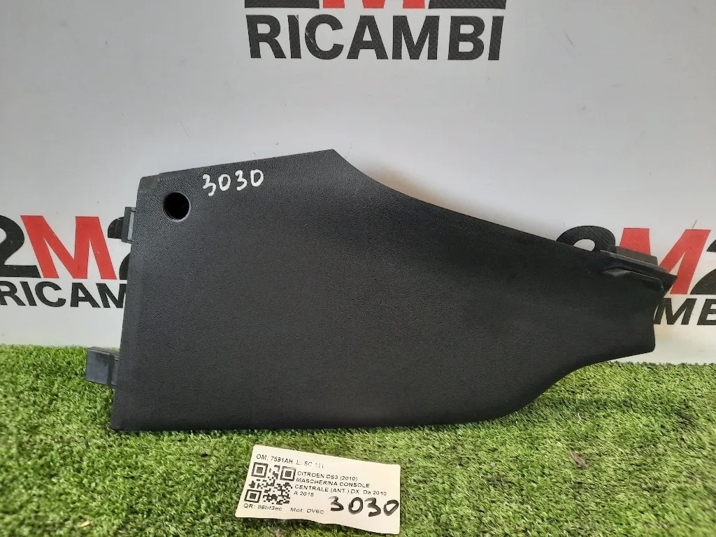 Mascherina Console Centrale ANT DX 7591AH Citroen DS3 2010