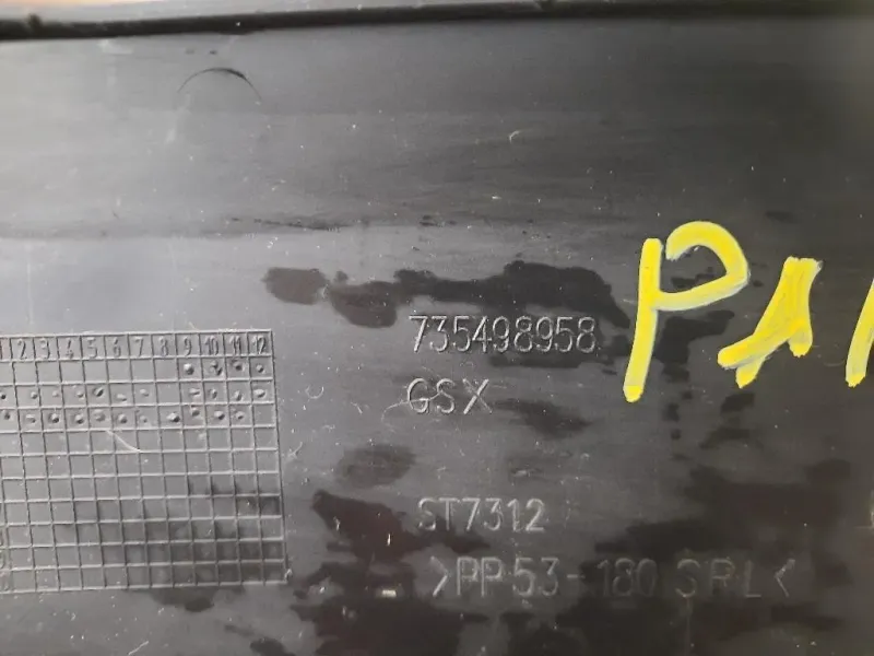 Mascherina Console Centrale ANT DX 735498958 TUNNEL Fiat Panda III 2012