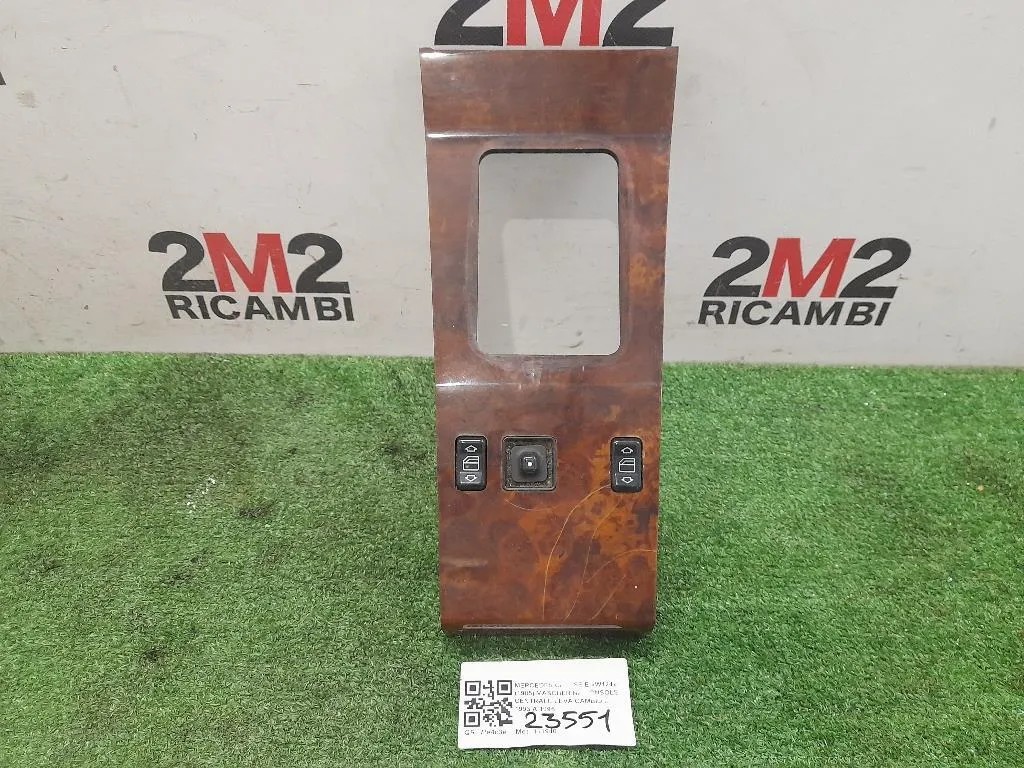 Mascherina Console Centrale LEVA Cambio  Mercedes Classe E W124 1985