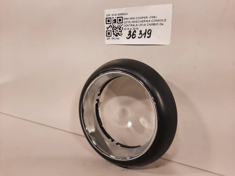 Mascherina Console Centrale LEVA Cambio 51439266624 Mini MINI Cooper F55 2018