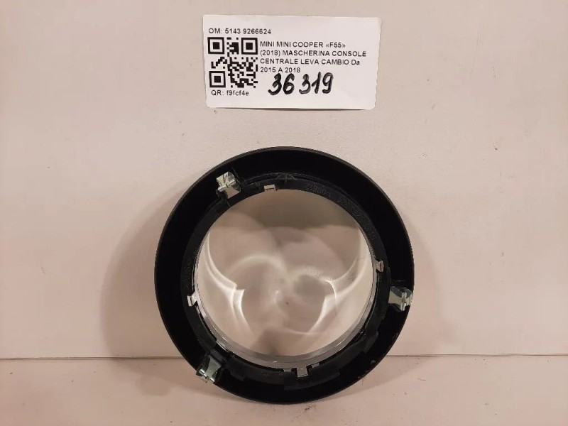 Mascherina Console Centrale LEVA Cambio 51439266624 Mini MINI Cooper F55 2018
