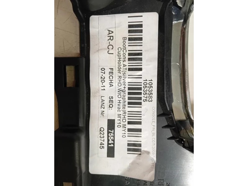 Mascherina Console Centrale LEVA Cambio MASCHERINA CONSOLE CENTRALE LEVA CAMBIO Nissan Navara 2010