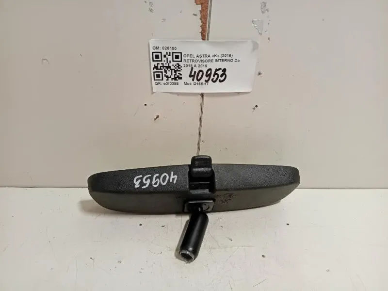 Retrovisore Interno 026150 Opel Astra K 2016