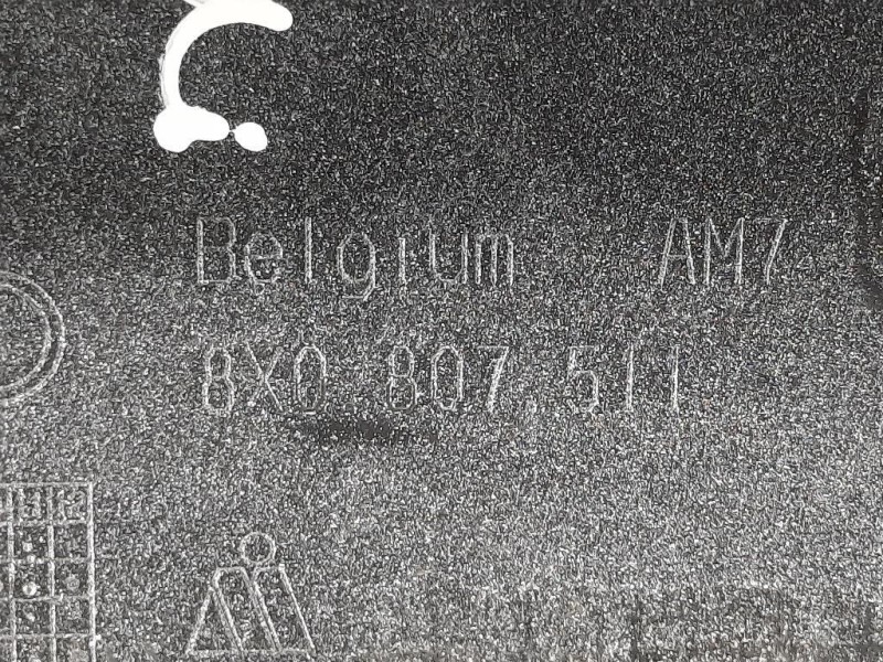 Paraurti POST 8X0 807 511 Audi A1 8XA Sportback 2012