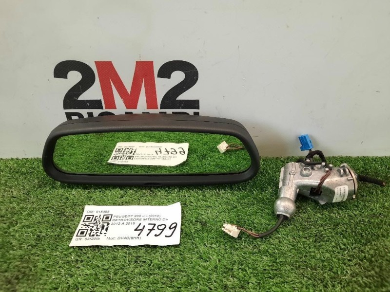 Retrovisore Interno 815489 Peugeot 208 I 2012