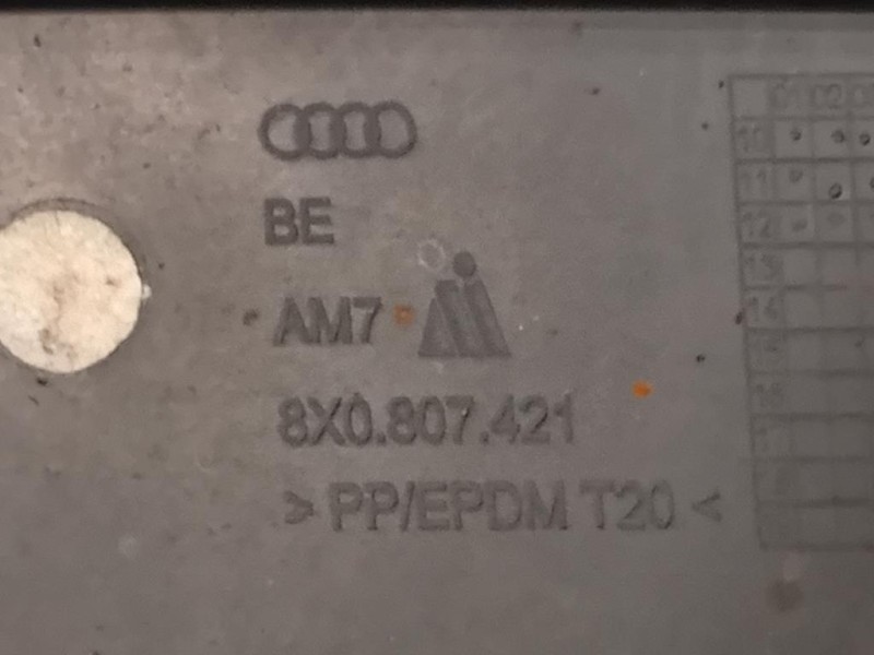 Paraurti POST 8X0807511 Audi A1 8XA Sportback 2012