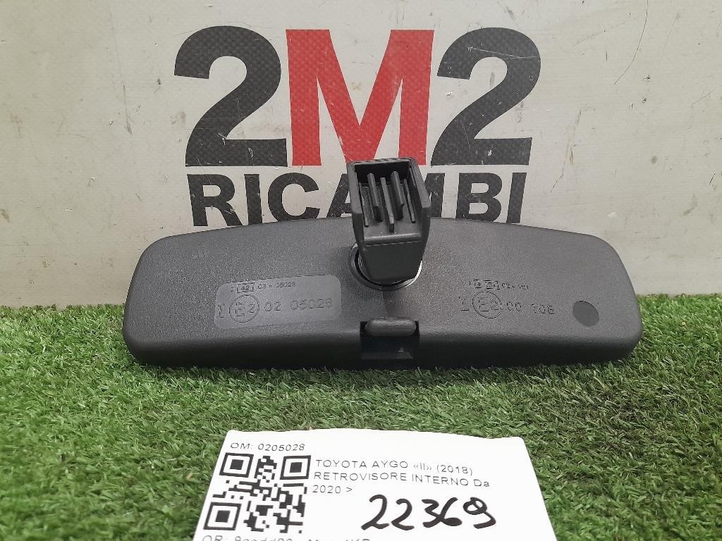 Retrovisore Interno 0205028 Toyota AYGO II 2018