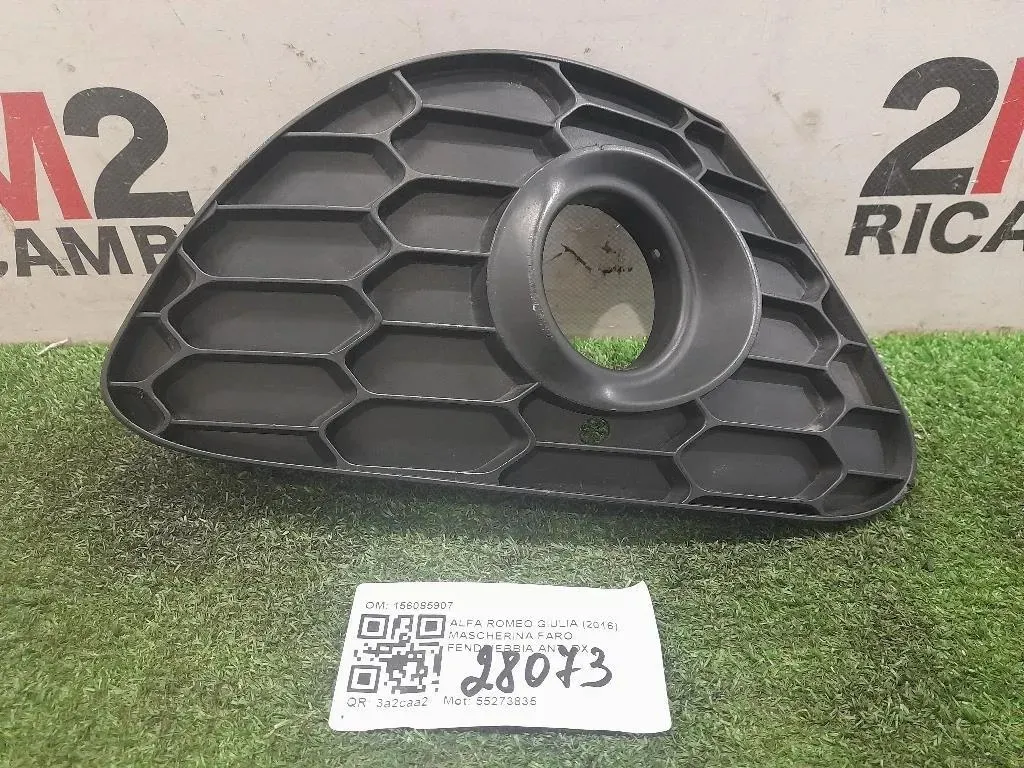 Mascherina FARO Fendinebbia ANT DX 156085907 Alfa Romeo Giulietta 2010