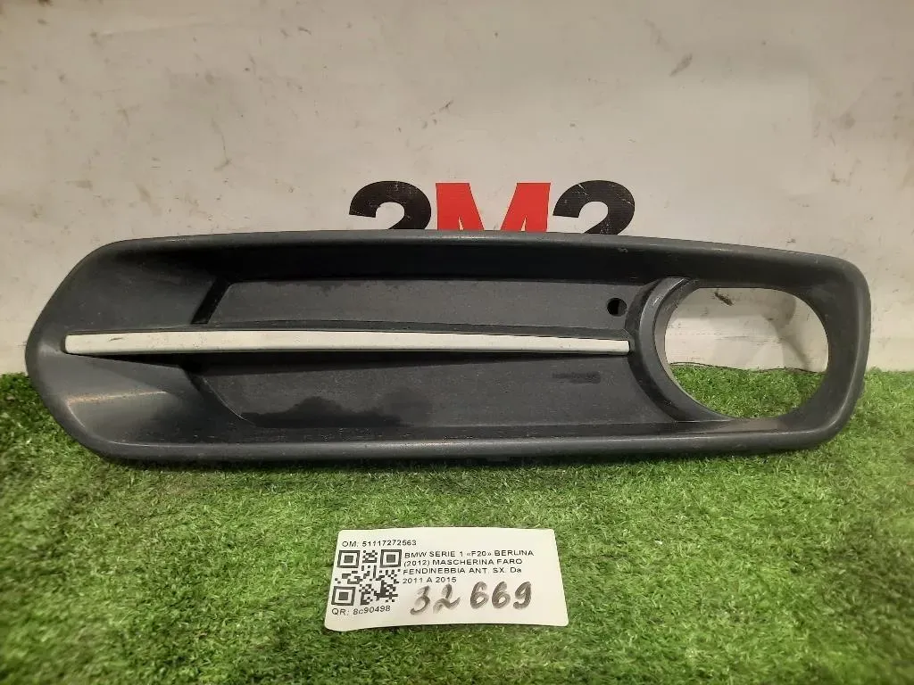 Mascherina FARO Fendinebbia ANT SX 51117272563 Bmw Serie 1 F20 Berlina 2012