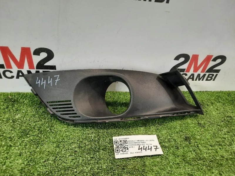 Mascherina FARO Fendinebbia ANT SX 261A32853R Renault Mégane IV 2016