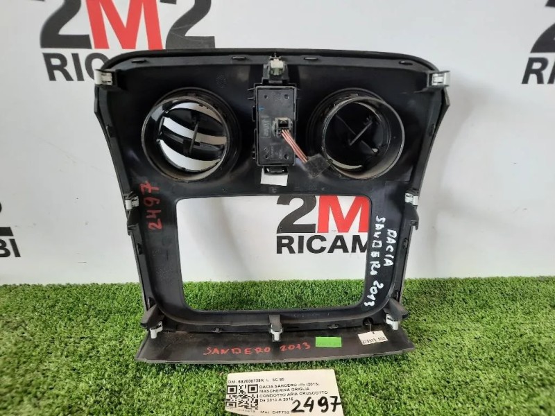 Mascherina Griglia Condotto ARIA Cruscotto 682608729R Dacia Sandero II 2013