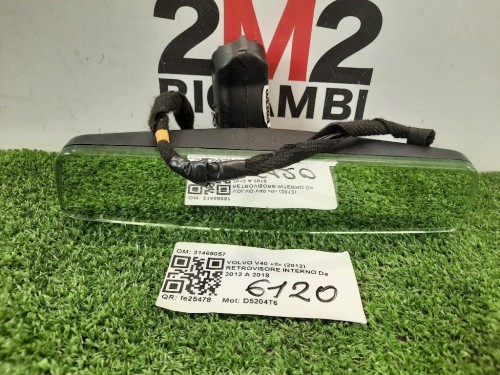 Retrovisore Interno 31468057 Volvo V40 II 2012