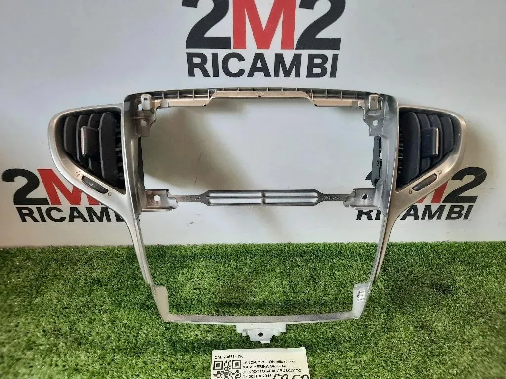 Mascherina Griglia Condotto ARIA Cruscotto 735534196 Lancia Ypsilon III 2011