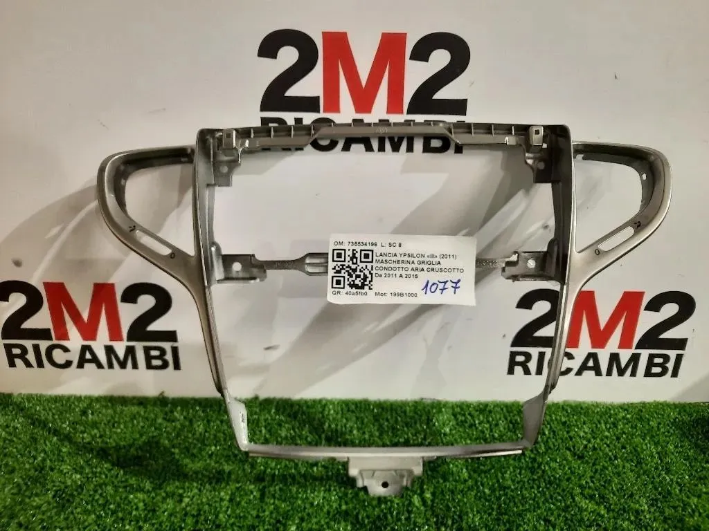 Mascherina Griglia Condotto ARIA Cruscotto 735534196 Lancia Ypsilon III 2011