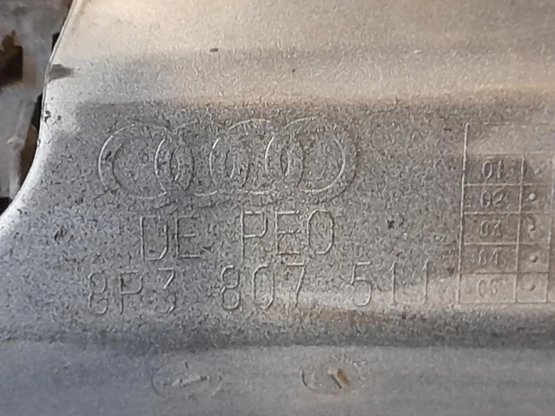 Paraurti POST 8P3807511 Audi A3 8P1 2008