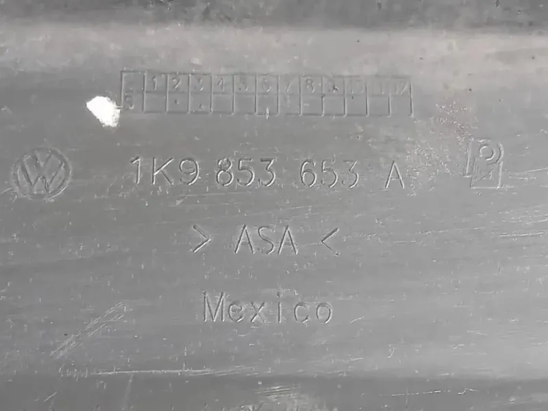 Mascherina Griglia Radiatore 1K9 853 653 Volkswagen GOLF VI 2009