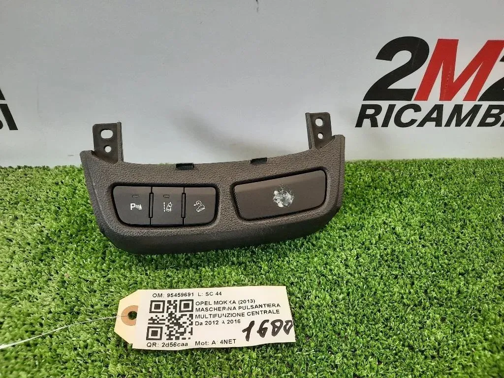 Mascherina Pulsantiera Multifunzione Centrale 95459691 Opel Mokka 2013