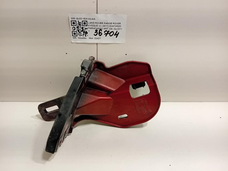 Rinforzo Parafango ANT DX BJ32-16A142-AA Land Rover Range Rover Evoque I 2011