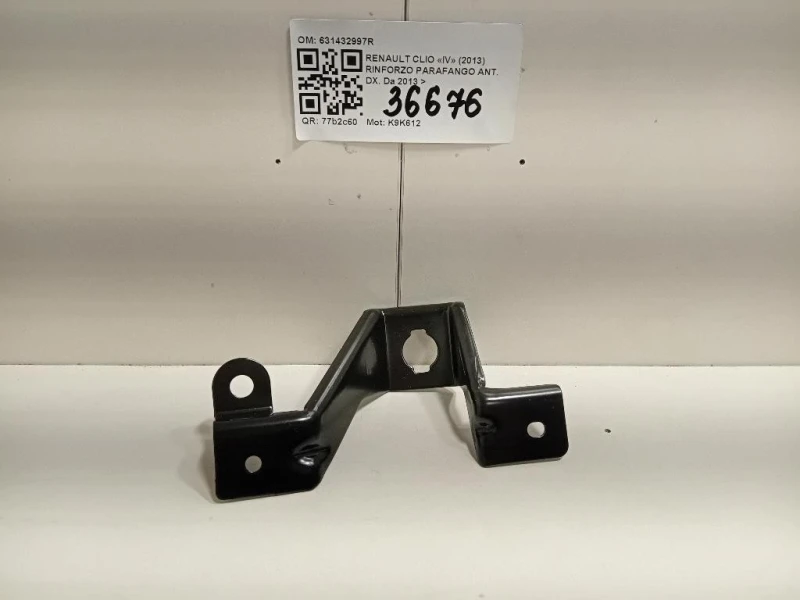 Rinforzo Parafango ANT DX 631433487R Renault CLIO IV 2013