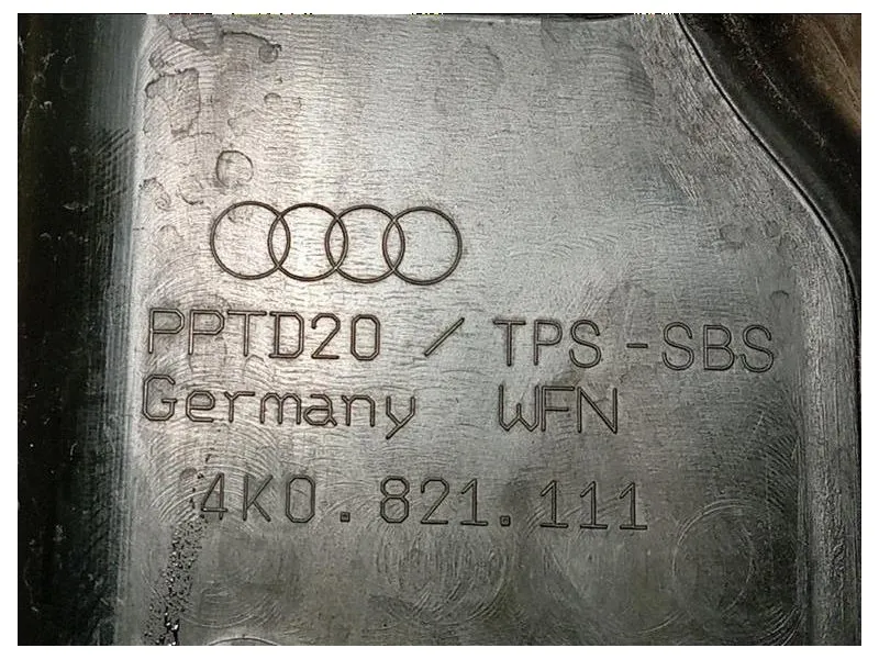 Rinforzo Parafango ANT SX 4K0 821 111 Audi A6 4a5c8 Avant 2018