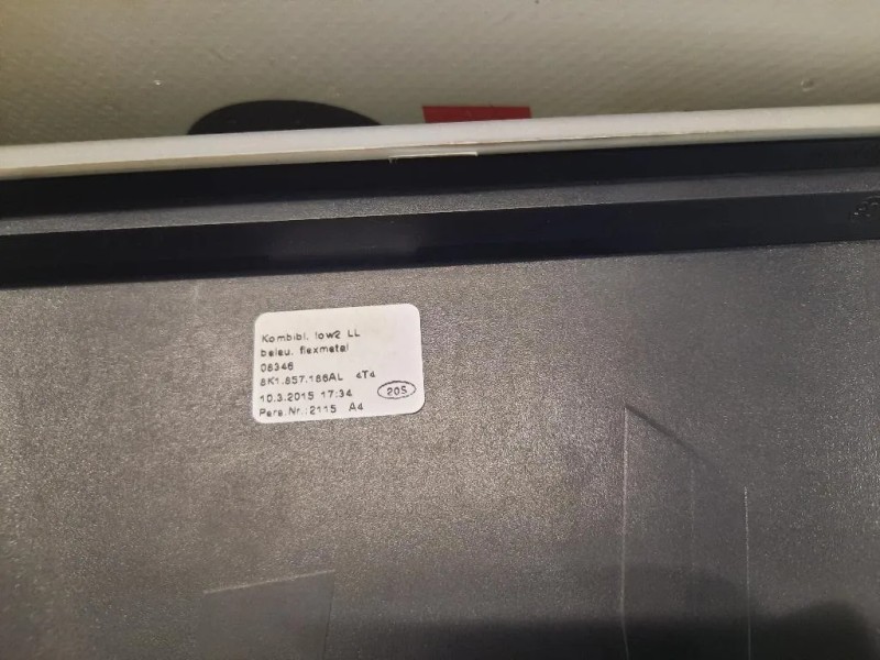 Mascherina Rivestimento Cruscotto 8K1857186AL Audi A4 8K5 Avant 2012