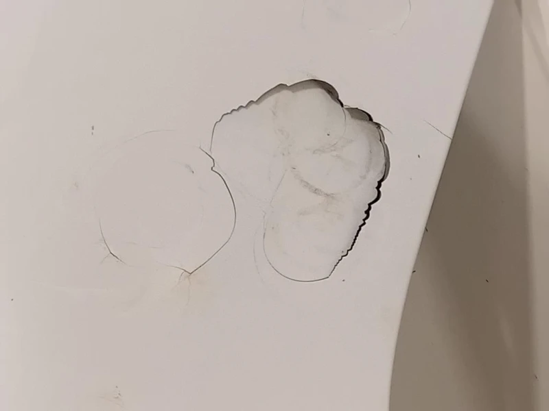 Paraurti POST 8V4 807 511 Audi A3 8VA Sportback 2012