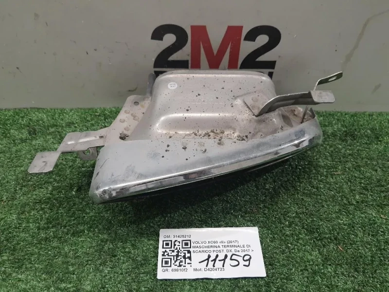 Mascherina Terminale DI Scarico POST DX 31425212 DX Volvo XC60 II 2017