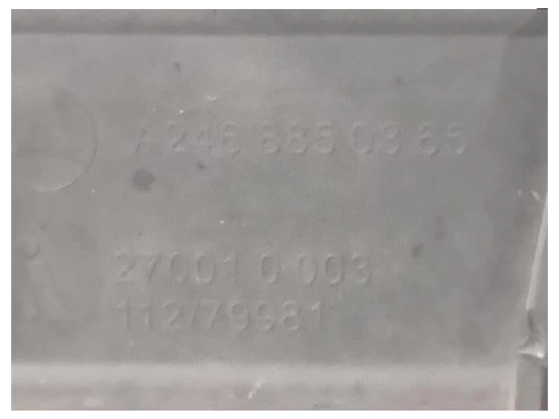 Rinforzo Paraurti ANT A2468850365 STAFFA SUPPORTO Mercedes Classe B W246 2012