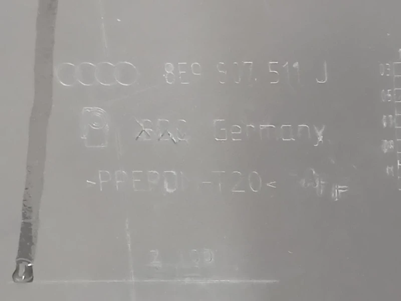 Paraurti POST 8E9 807 511 J Audi A4 8ED Avant 2005