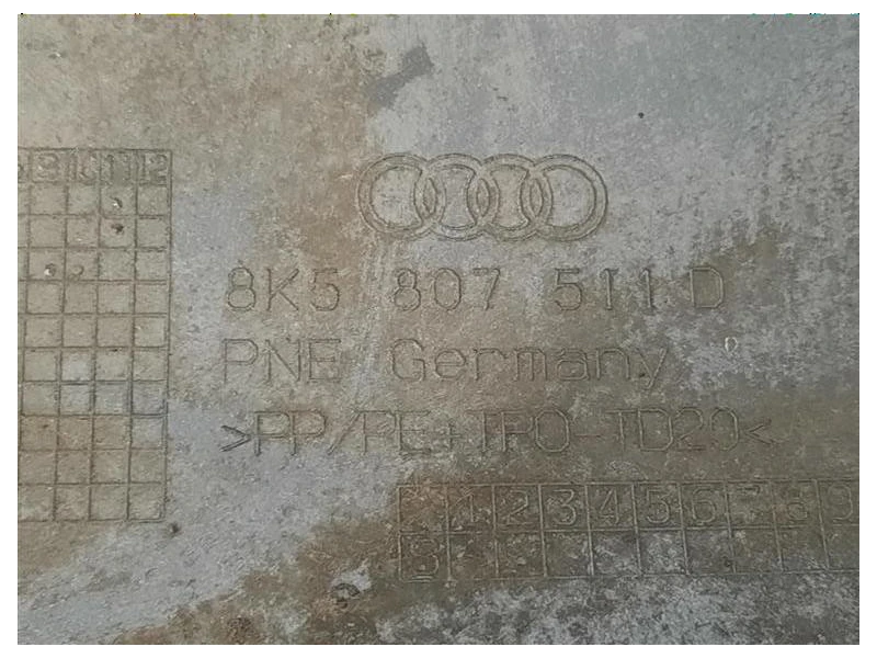 Paraurti POST 8K5807511D Audi A4 8K2 2008