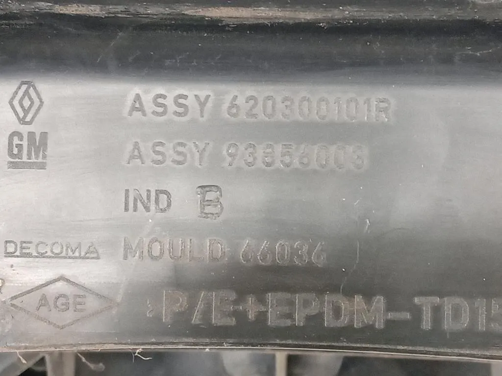 Rinforzo Paraurti ANT 620300101R Opel Vivaro A 2007