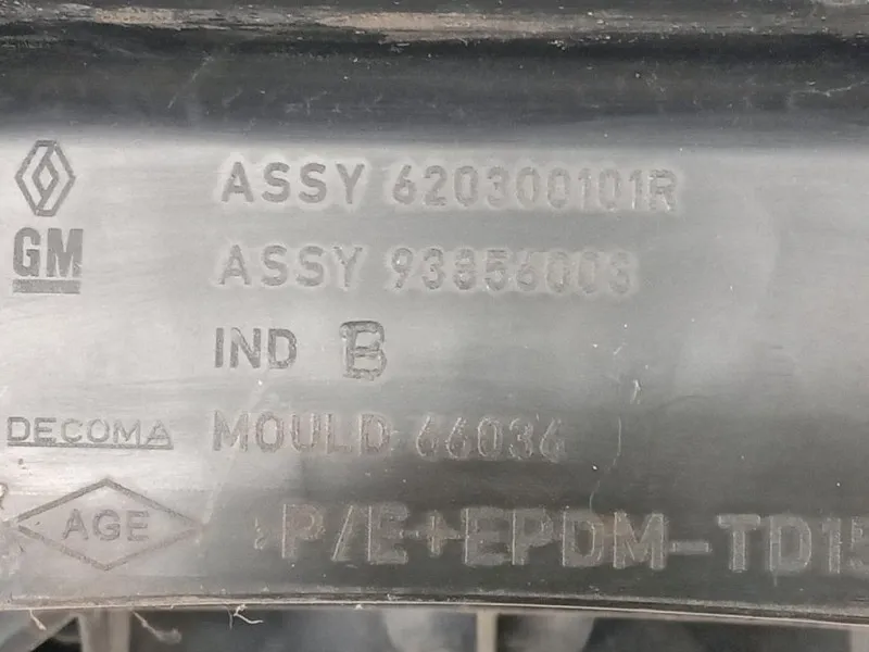 Rinforzo Paraurti ANT 620300101R Opel Vivaro A 2007