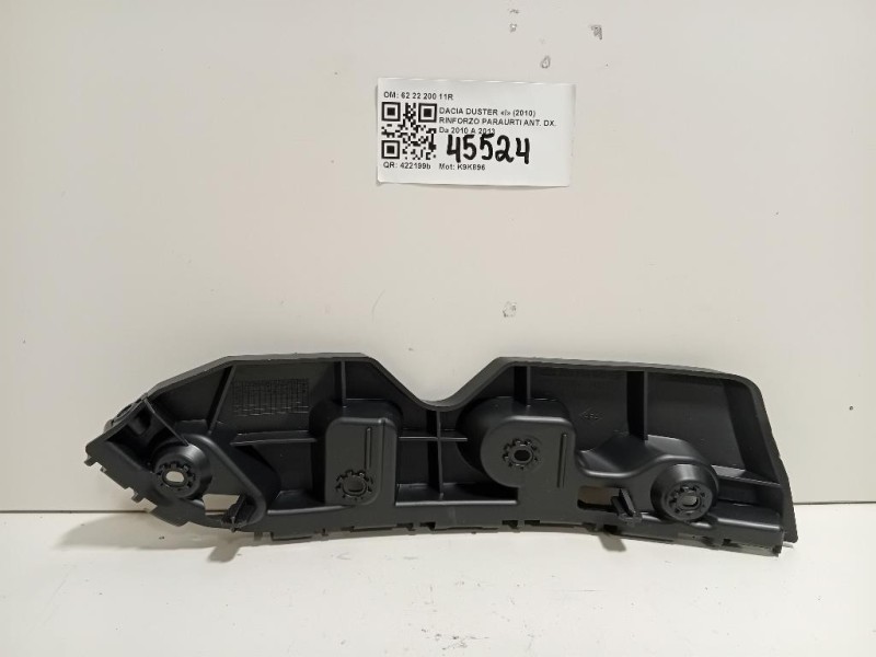 Rinforzo Paraurti ANT DX 62 22 200 11R Dacia Duster I 2010