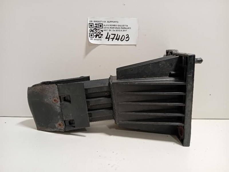 Rinforzo Paraurti ANT SX 50520273 SX SUPPORTO Alfa Romeo Giulietta 2010