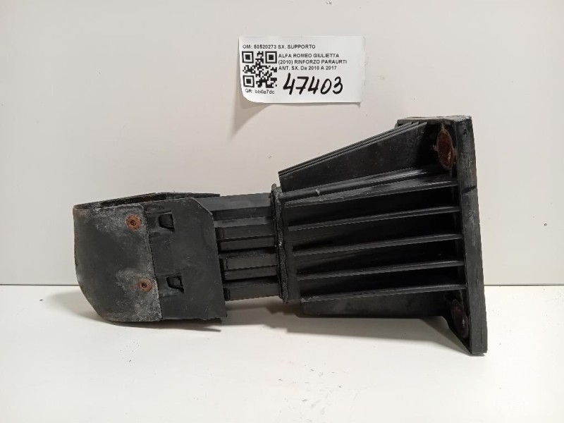 Rinforzo Paraurti ANT SX 50520273 SX SUPPORTO Alfa Romeo Giulietta 2010