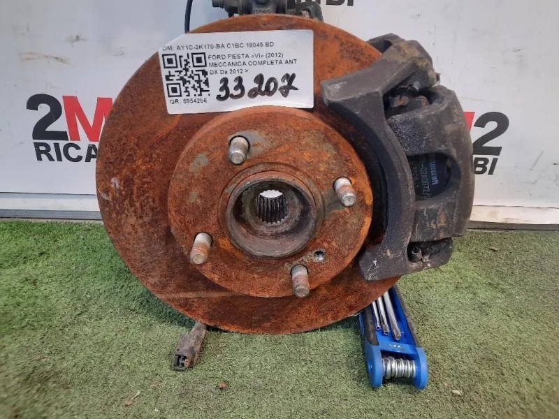 Meccanica Completa ANT DX AY1C-3K170-BA C1BC 18045 BD Ford Fiesta VI 2012