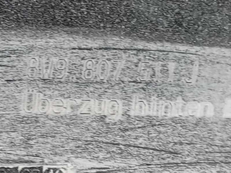 Paraurti POST 8W9807067A 8W9807511J Audi A4 8W5 Avant 2015