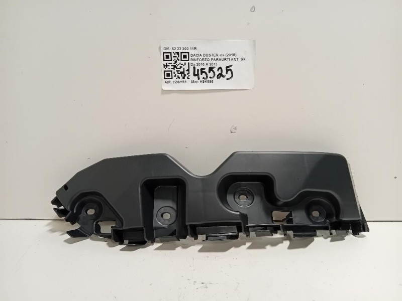 Rinforzo Paraurti ANT SX 6222 300 10R Dacia Duster I 2010