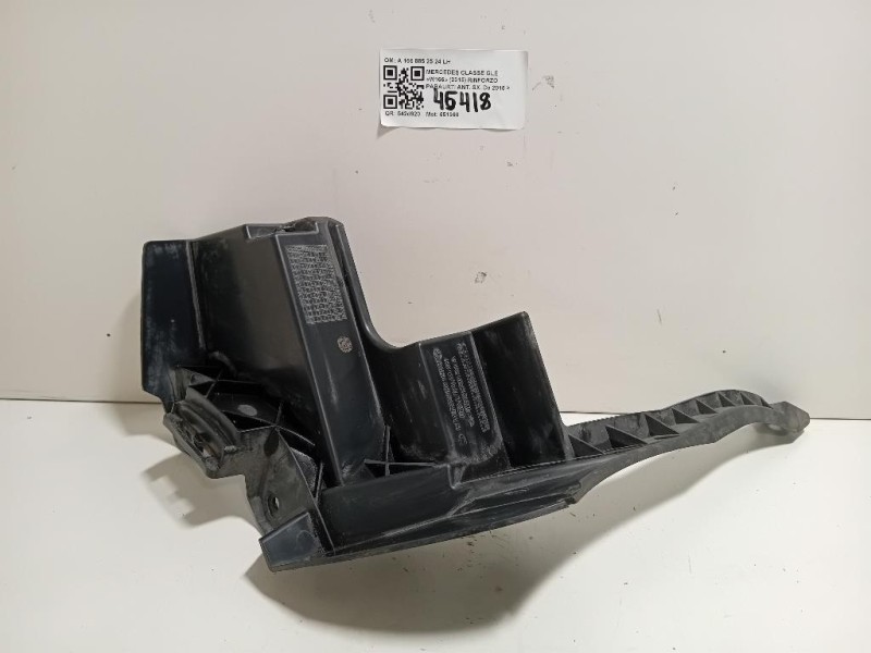 Rinforzo Paraurti ANT SX A 166 885 25 24 LH Mercedes Classe GLE W166 2015