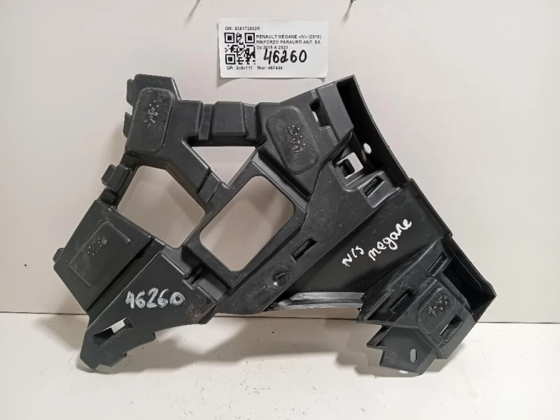 Rinforzo Paraurti ANT SX 628172082R Renault Mégane IV 2016