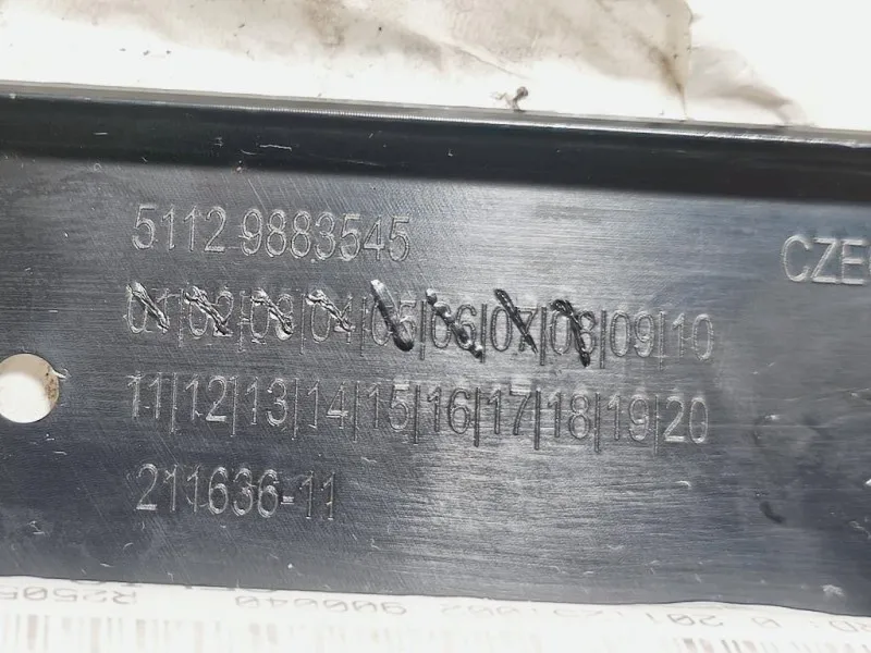 Rinforzo Paraurti POST 5112 9883545 Bmw Serie 1 F40 Berlina 2019