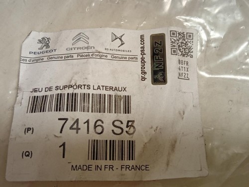 Rinforzo Paraurti POST 7416 S5 SX+DX Citroen C3 II 2010