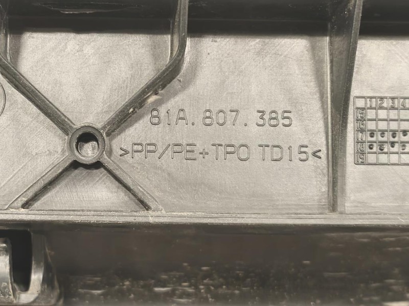 Paraurti POST 81A807511 Audi Q2 GAB 2016