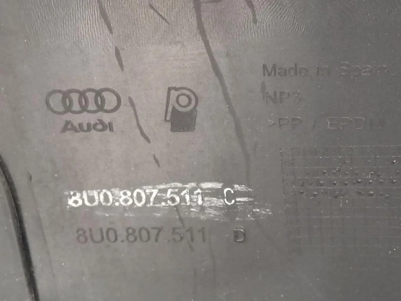 Paraurti POST 8U0807511 Audi Q3 8UB 2012