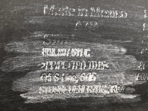 Paraurti POST 80A 807 511 C Audi Q5 8RB 2009