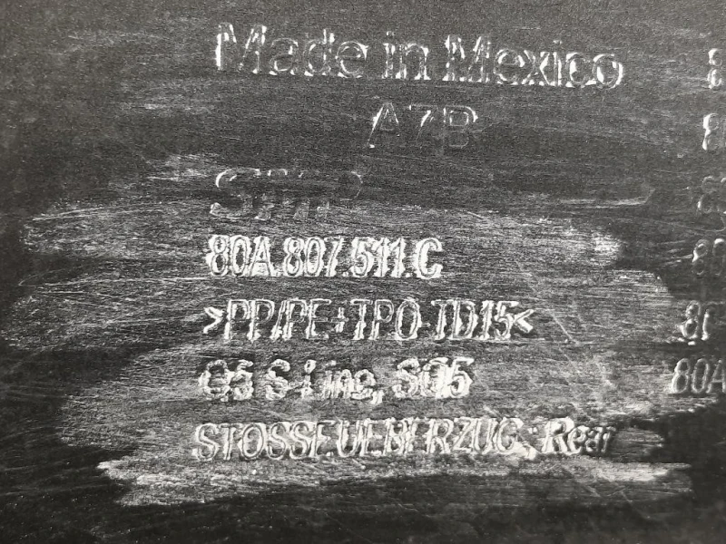 Paraurti POST 80A 807 511 C Audi Q5 8RB 2009