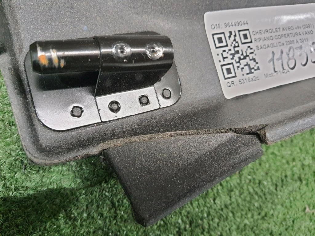 Ripiano Copertura VANO Bagagli 96449044 Chevrolet AVEO II 2007