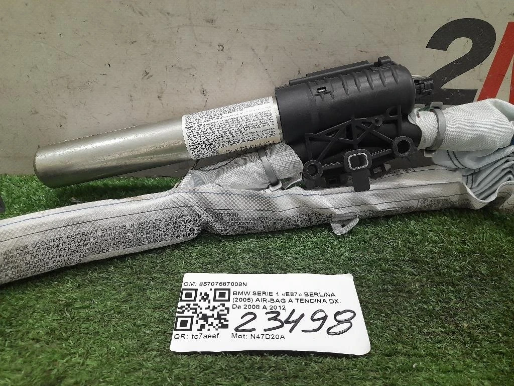 Air-bag A Tendina DX 85707587008N Bmw Serie 1 E87 Berlina 2005