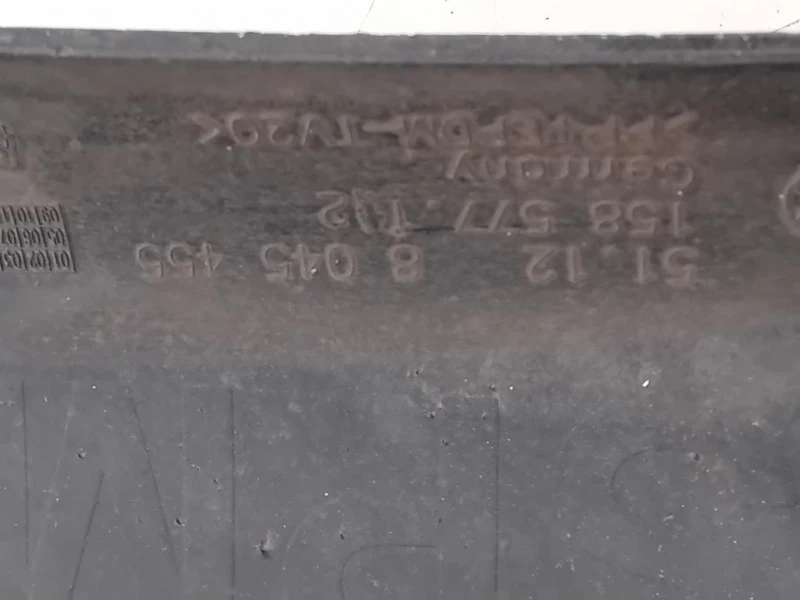 Paraurti POST PARAURTI POST Bmw Serie 1 E82 Coupe 2005