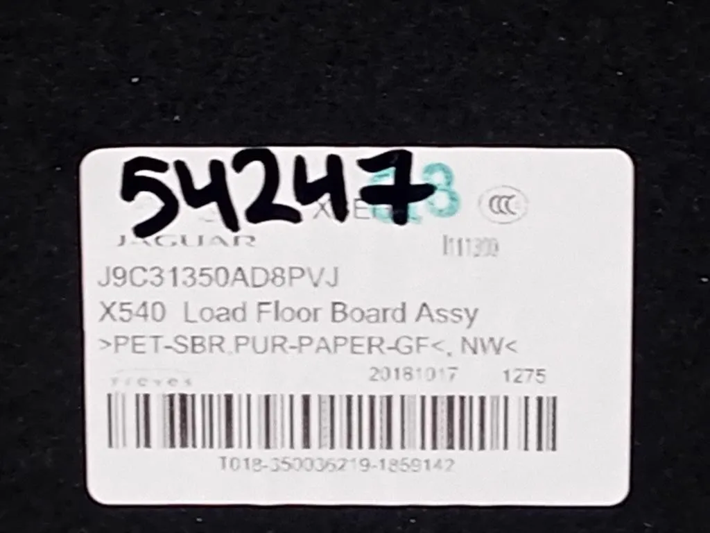 Ripiano Copertura VANO Bagagli J9C31350AD8PVJ Jaguar E-pace 2017